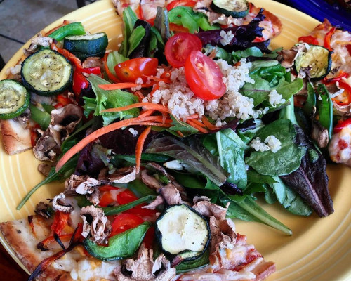 Roasted Veggie Pizza